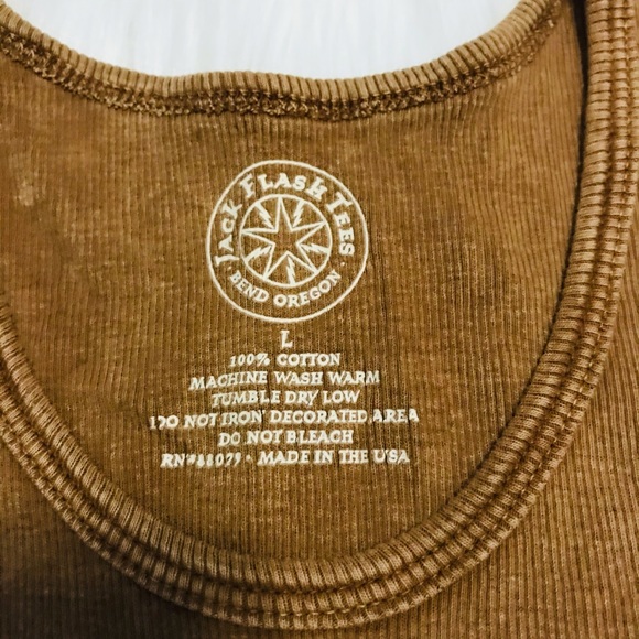 Jack Flash Tees, Lucky Horseshoe bling tank top - Picture 3 of 3